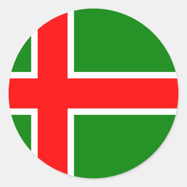 Sticker Rond Småland, Suède (Devant)
