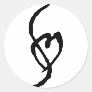 Sticker rond Smut Mark