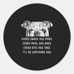 Sticker Rond Snack Vous Faites Chaque Repas Que Vous Cuisinez A