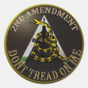 Sticker Rond SNAKE SHIELDAjpg