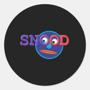 Sticker Rond Snood Officiel