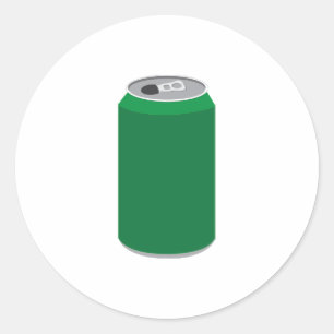 Sticker Rond Soda Can