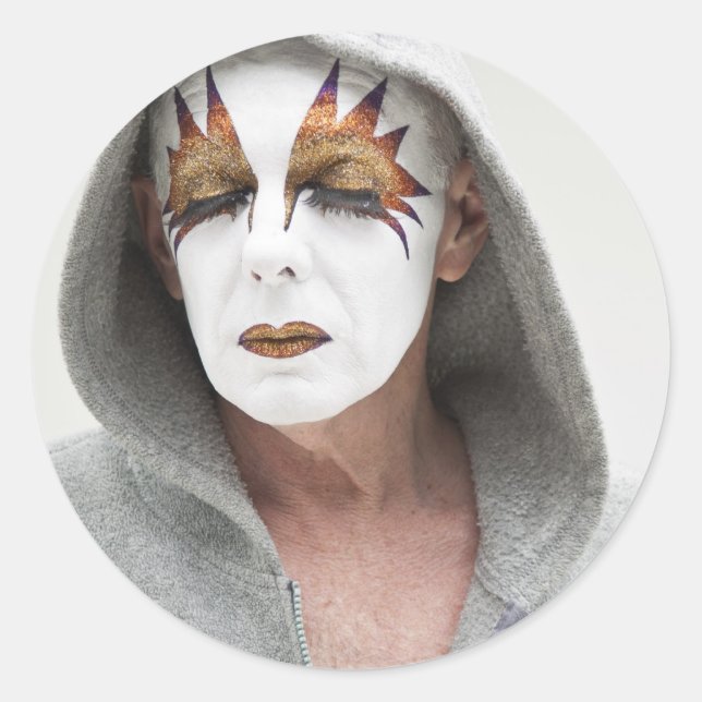 Sticker Rond Soeur Sparkle Plenty en sweat - shirt à capuche (Devant)