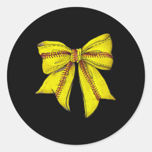Sticker Rond Softll Coquette Bow Softll Mom Mothers Day Softll