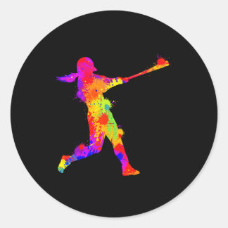 Sticker Rond Softll Girl Kids 