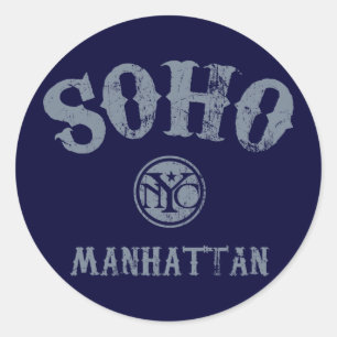 Sticker Rond SoHo