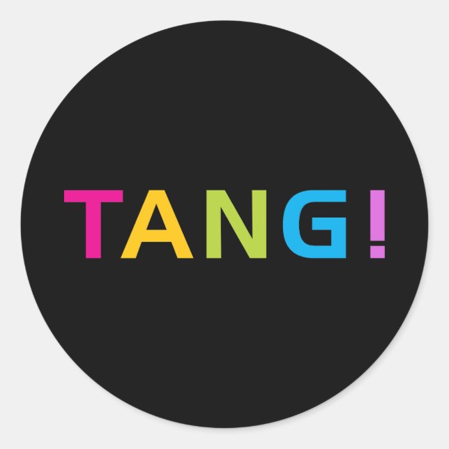 STICKER ROND SOIE! (Devant)