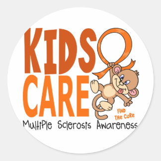 Sticker Rond Soins aux enfants 1 Sclérose en plaques MS