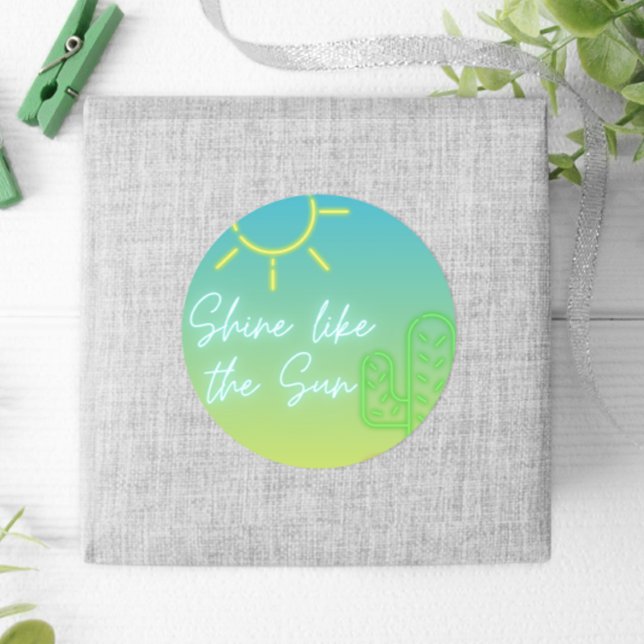 Sticker Rond Soirée de billard (Boy Pool Party Classic Round Sticker)