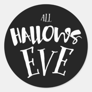 Sticker Rond Soirée d'Halloween de All Hallow's Eve