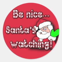 Sois gentil...Père Noël en train de regarder ! TIP
