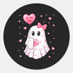 Sticker Rond Sois Ma Chérie Tenue De La Saint-Valentin Femme