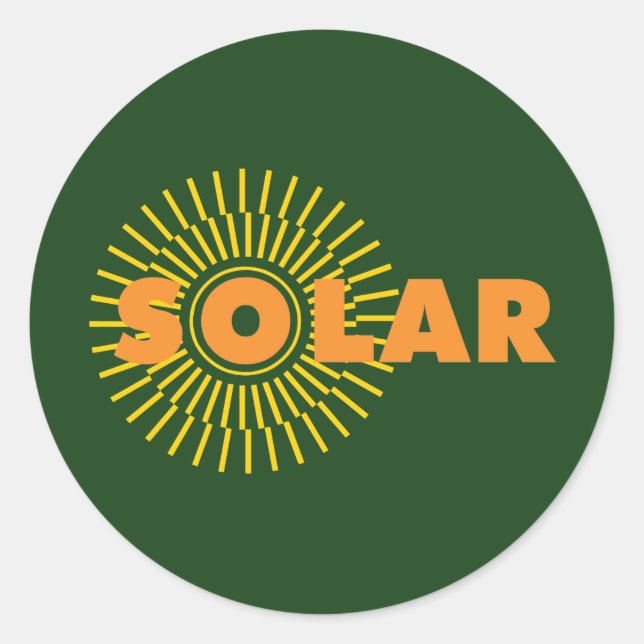 Sticker Rond Solaire (Devant)