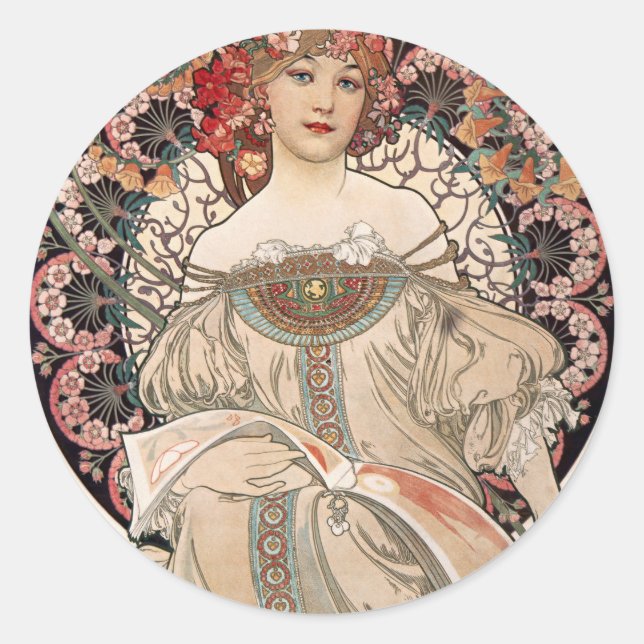 Sticker Rond Solde éthéré (Devant)