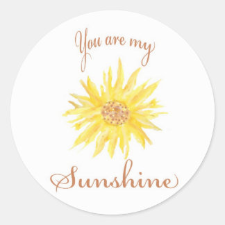 Sticker Rond Soleil
