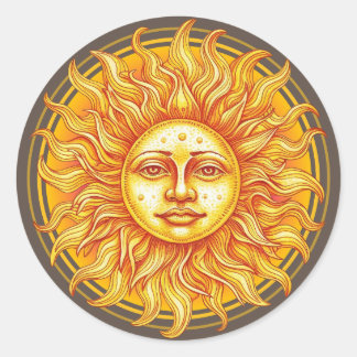 Sticker Rond soleil