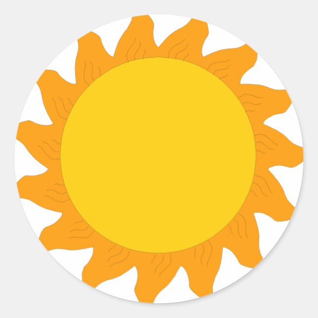 Sticker Rond soleil[1] (Devant)