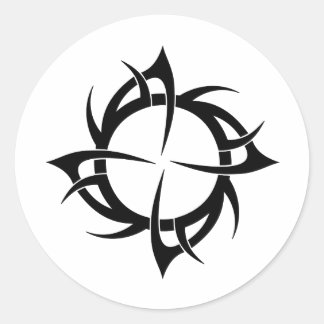 Sticker Rond soleil tribal