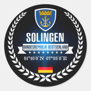 Sticker Rond Solingen