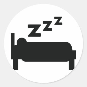 Sticker Rond sommeil