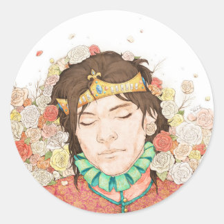 Sticker Rond Sommeil