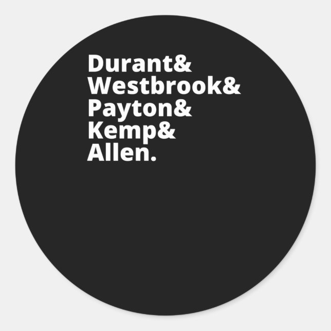 Sticker Rond Sonic et Thunder's Finest (Devant)