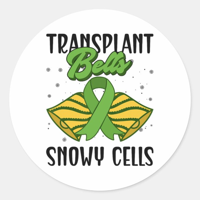 Sticker Rond Sonneries de transplantation (Devant)