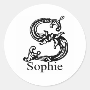 Sticker Rond Sophie