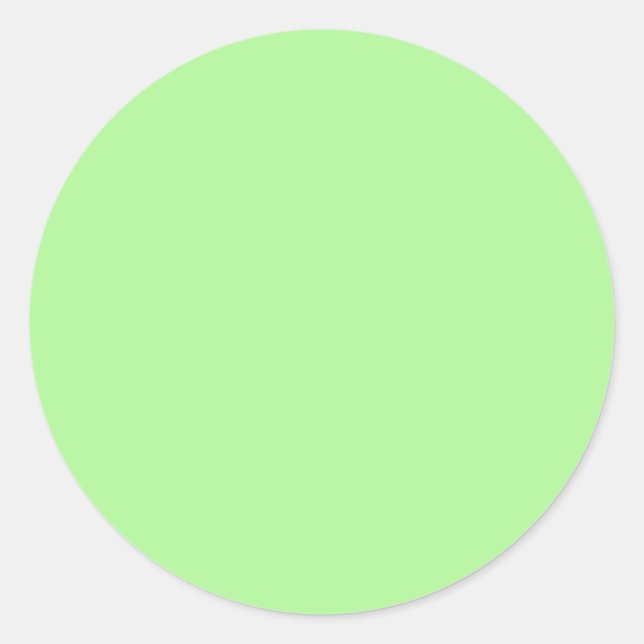Sticker Rond Sorbet au citron vert (Devant)