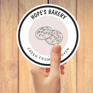 Sticker Rond Sorti du four