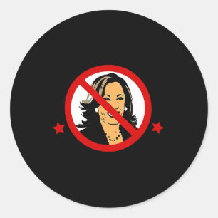 Sticker Rond Sorti D'Une noix De Coca Le Vote Trump 2024