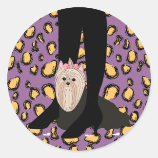 Sticker Rond Sortie de la nuit des filles