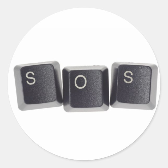 STICKER ROND SOS (Devant)