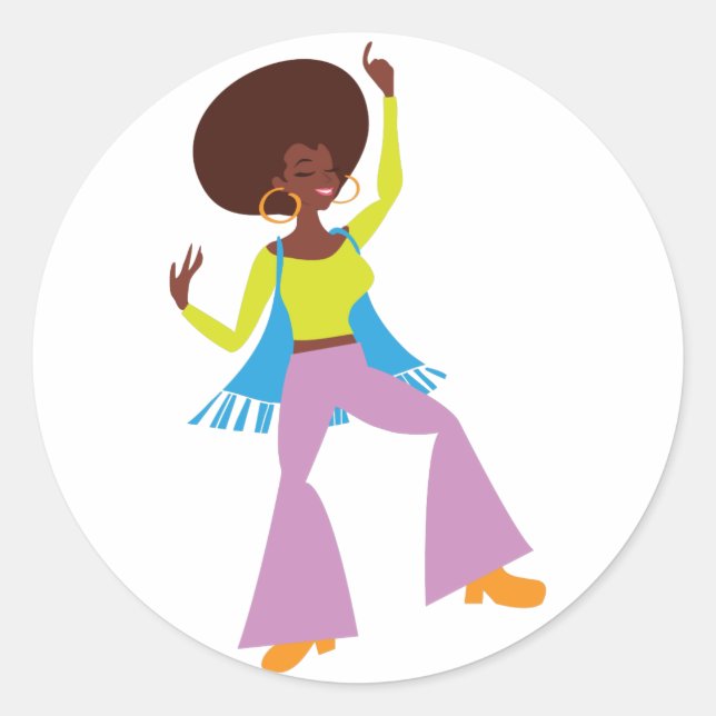 Sticker Rond Soul Dancer (Devant)
