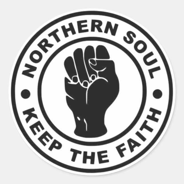 Sticker Rond Soul du Nord (Devant)