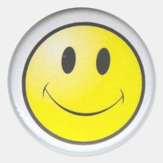 Sticker Rond sourire