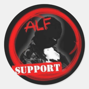 Sticker Rond Soutenez l'ALF !
