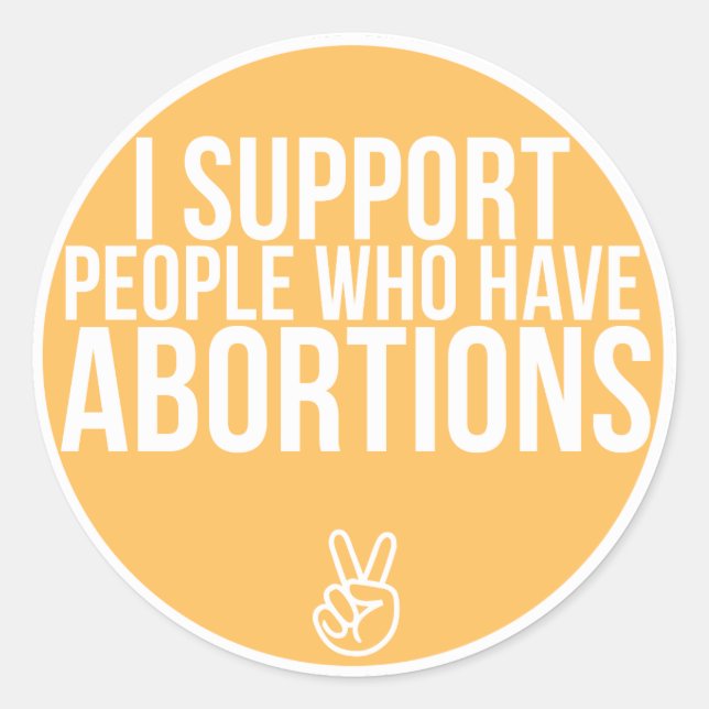 Sticker Rond Soutien ! (Devant)