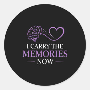 Sticker Rond Soutien aux aidants de personnes atteintes de la m
