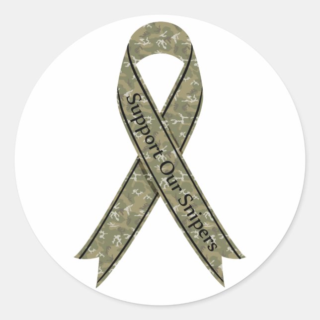 Sticker Rond Soutien Camion Snipers (Devant)