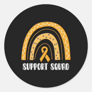 Sticker Rond Soutien Complexe de l'équipe de soutien Connaissan