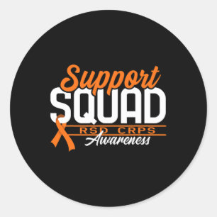 Sticker Rond Soutien De L'Escadron I Dystrophie Réflexe Syndrom