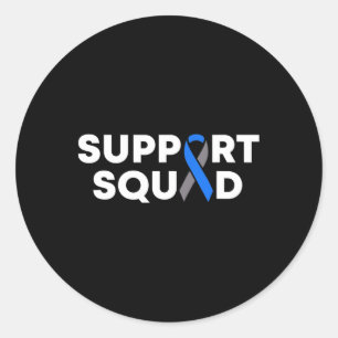 Sticker Rond Soutien du mois de sensibilisation au diabète Équi