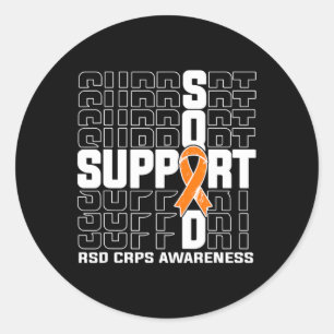 Sticker Rond Soutien Escadron de soutien RSD Sensibilisation à 