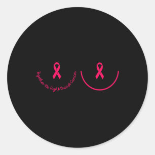 Sticker Rond Soutien motivationnel Sensibilisation au cancer du