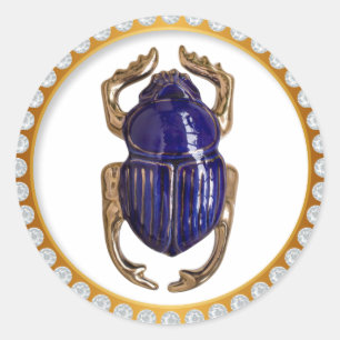 Sticker Rond souvenir de Scarab