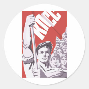 Sticker Rond soviétique