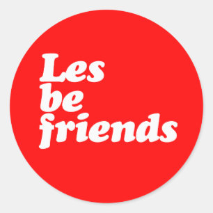STICKER ROND SOYONS AMIS