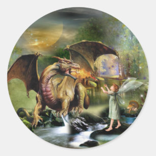 Sticker Rond Soyons amis