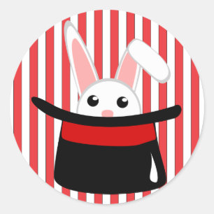 Sticker Rond Spectacle magique